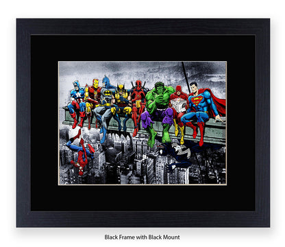 Breakfast Champions Lunchtime Dan Avenell Art Print