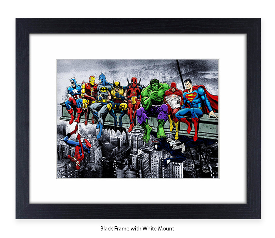 Breakfast Champions Lunchtime Dan Avenell Art Print