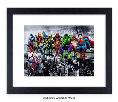 Breakfast Champions Lunchtime Dan Avenell Art Print