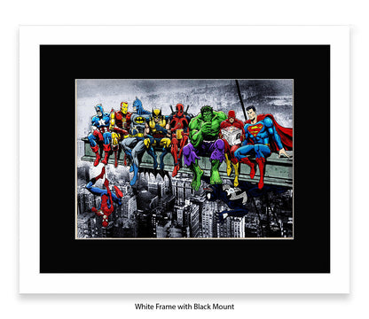 Breakfast Champions Lunchtime Dan Avenell Art Print