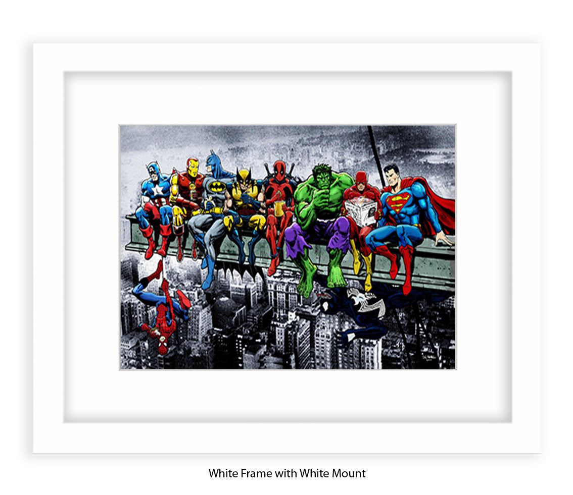 Breakfast Champions Lunchtime Dan Avenell Art Print