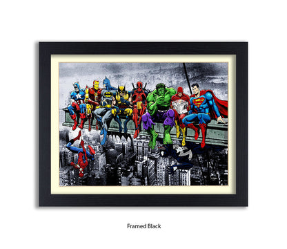 Breakfast Champions Lunchtime Dan Avenell Art Print
