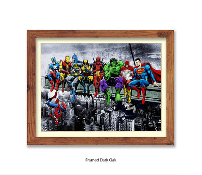 Breakfast Champions Lunchtime Dan Avenell Art Print