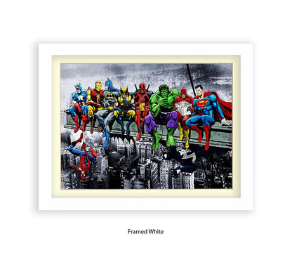 Breakfast Champions Lunchtime Dan Avenell Art Print