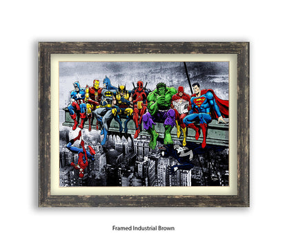 Breakfast Champions Lunchtime Dan Avenell Art Print