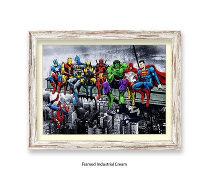 Breakfast Champions Lunchtime Dan Avenell Art Print