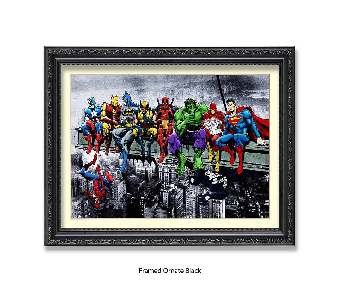 Breakfast Champions Lunchtime Dan Avenell Art Print