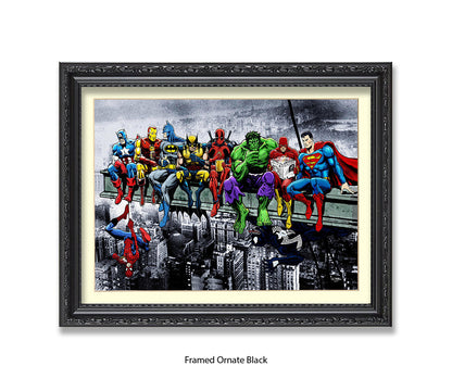 Breakfast Champions Lunchtime Dan Avenell Art Print