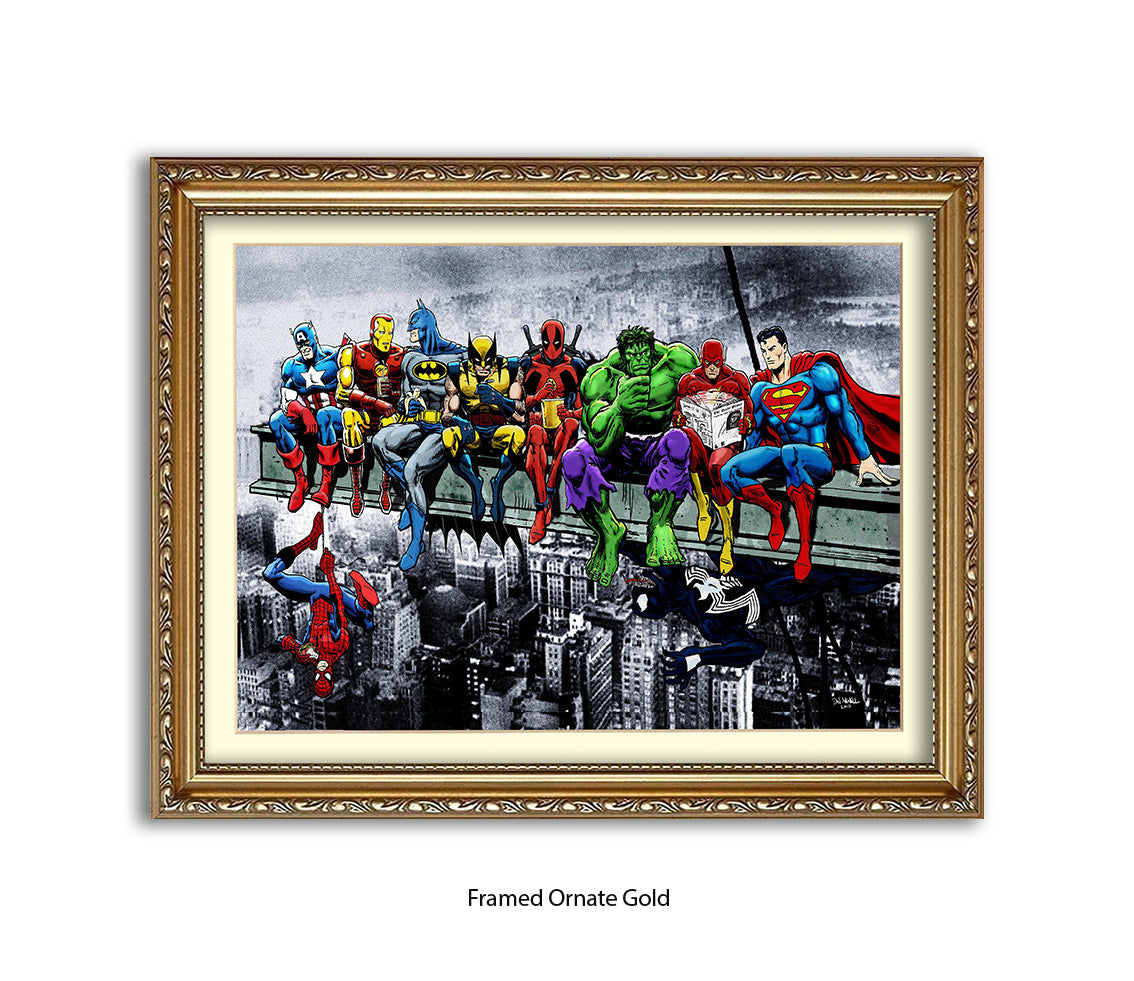 Breakfast Champions Lunchtime Dan Avenell Art Print