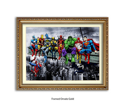 Breakfast Champions Lunchtime Dan Avenell Art Print