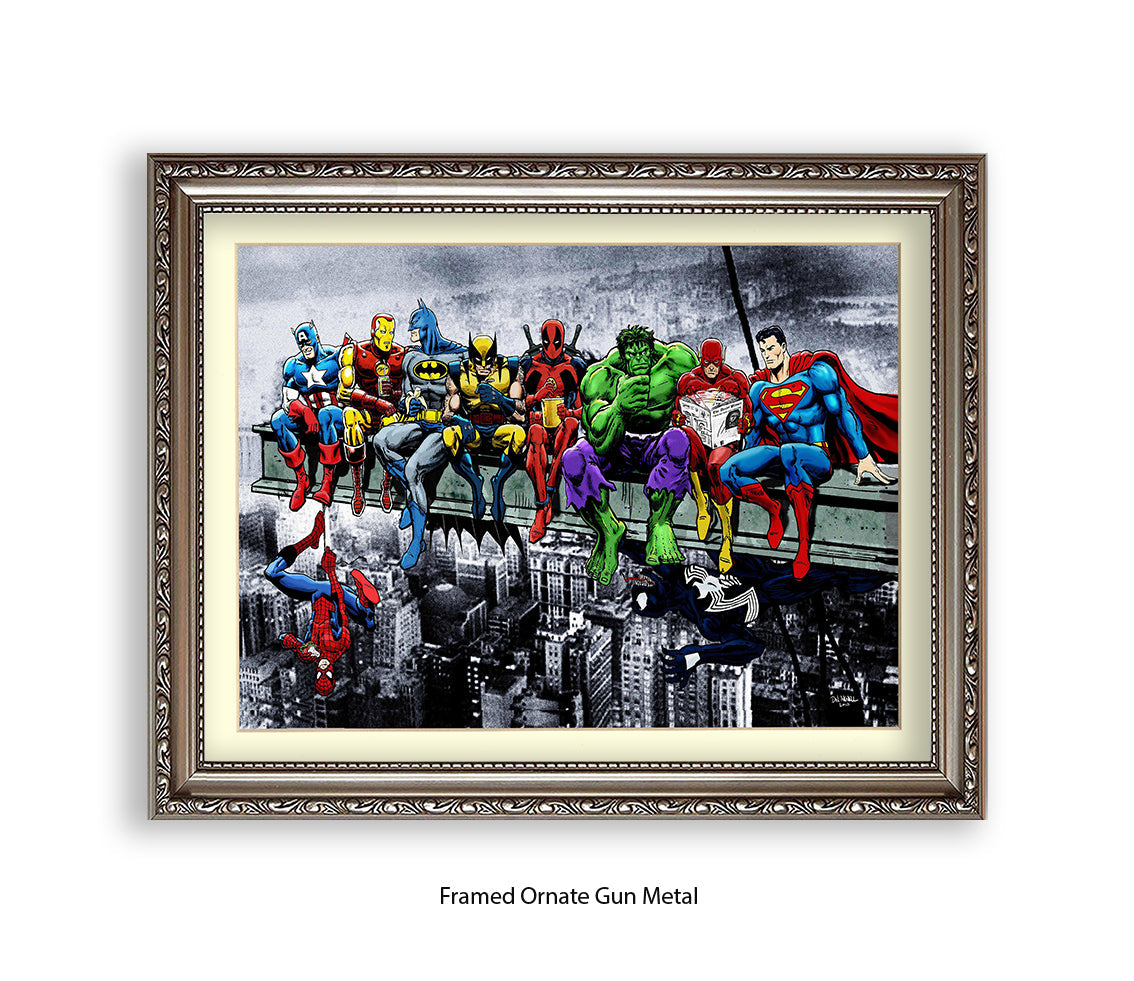 Breakfast Champions Lunchtime Dan Avenell Art Print