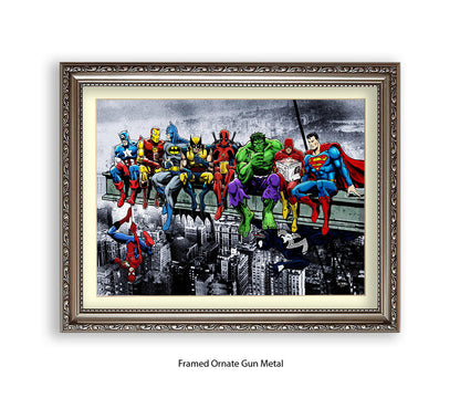 Breakfast Champions Lunchtime Dan Avenell Art Print