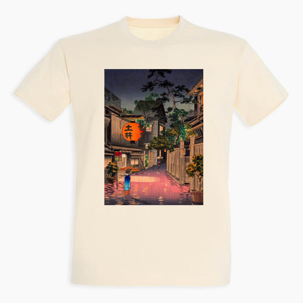 Evening At Ushigome - T Shirt