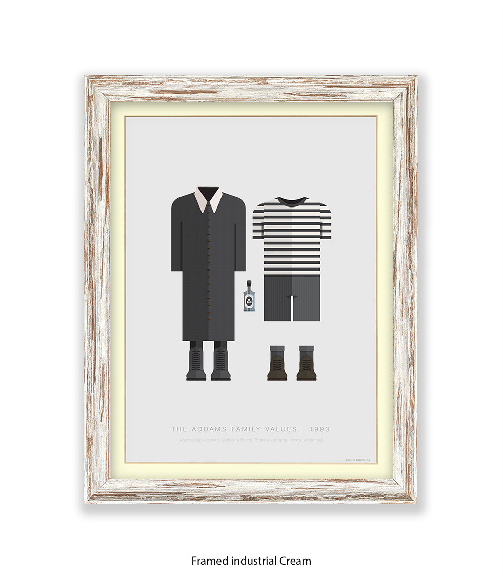 Addams Family Values Fred Birchal Art Print