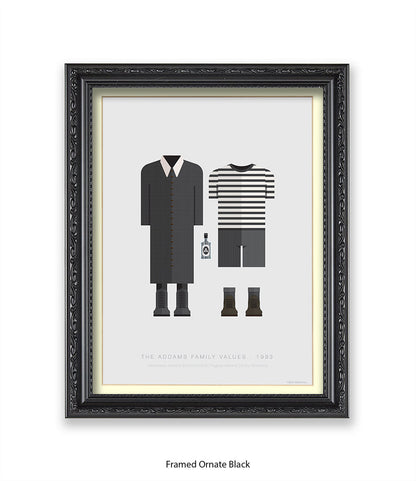 Addams Family Values Fred Birchal Art Print