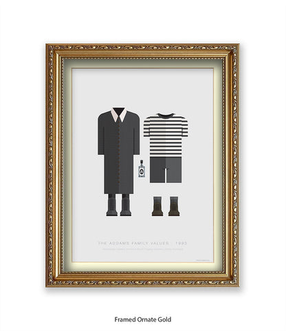 Addams Family Values Fred Birchal Art Print