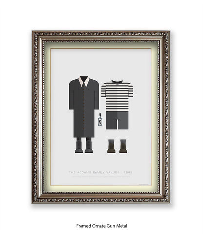 Addams Family Values Fred Birchal Art Print
