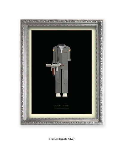 Alien  Sigourney Weaver Fred Birchal Art Print