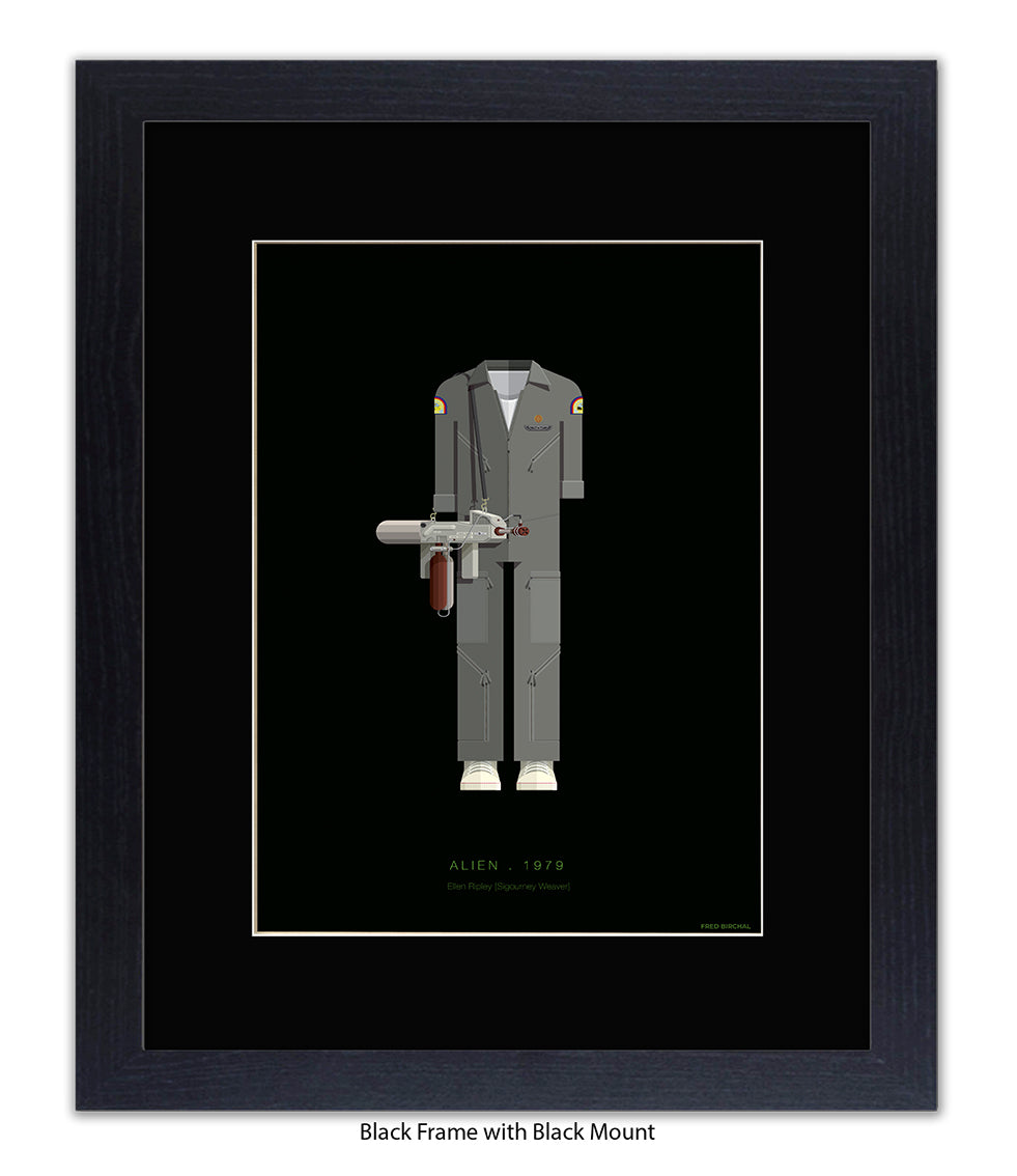 Alien  Sigourney Weaver Fred Birchal Art Print
