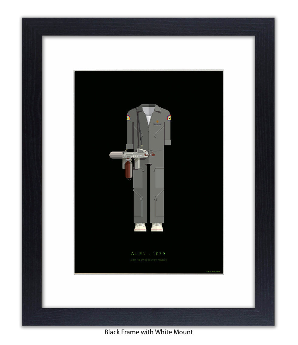 Alien  Sigourney Weaver Fred Birchal Art Print