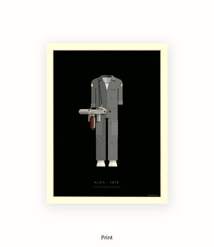 Alien  Sigourney Weaver Fred Birchal Art Print