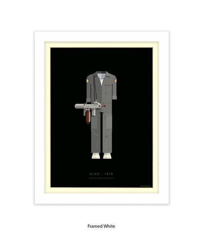 Alien  Sigourney Weaver Fred Birchal Art Print