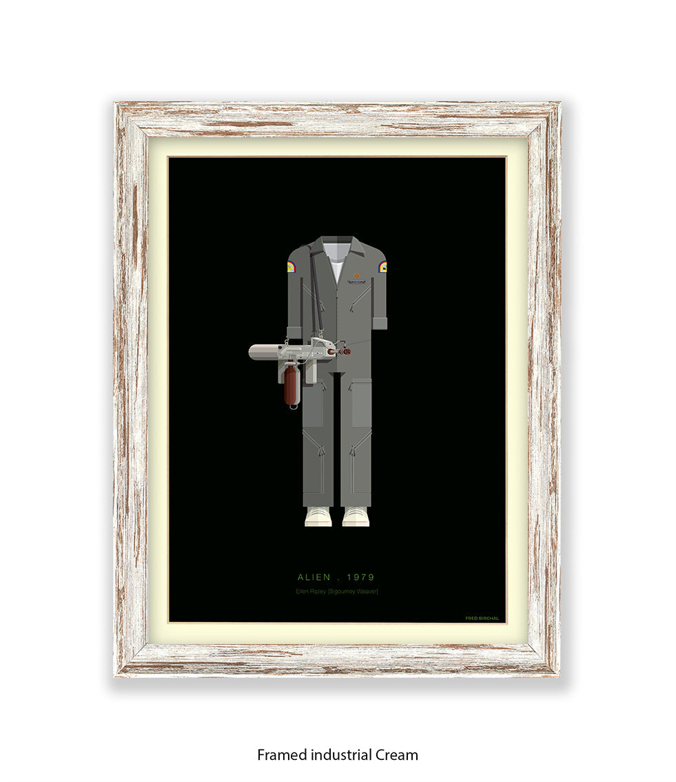 Alien  Sigourney Weaver Fred Birchal Art Print