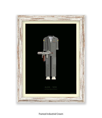 Alien  Sigourney Weaver Fred Birchal Art Print