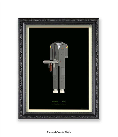 Alien  Sigourney Weaver Fred Birchal Art Print
