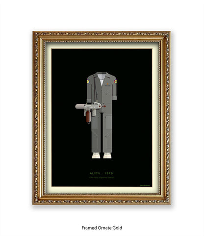 Alien  Sigourney Weaver Fred Birchal Art Print