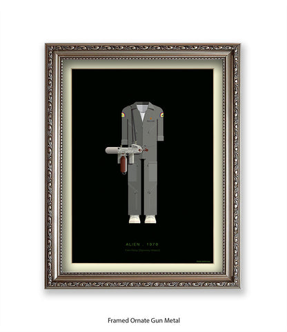 Alien  Sigourney Weaver Fred Birchal Art Print