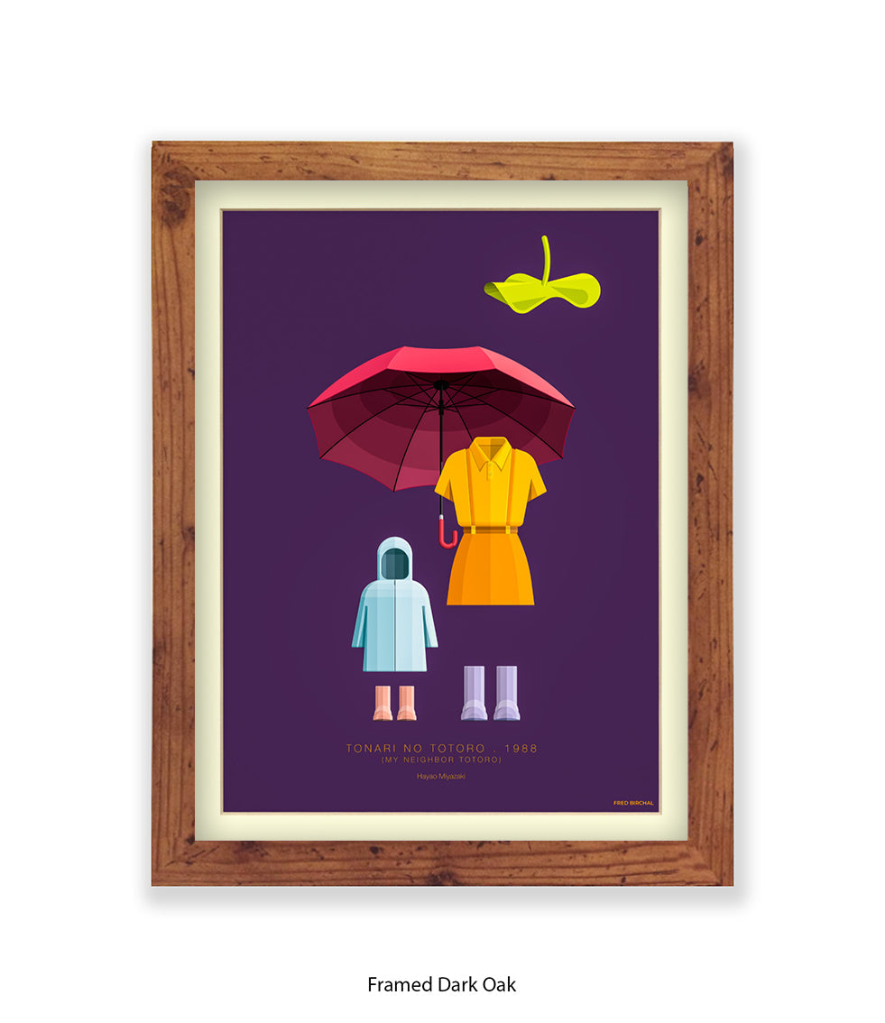 My Neighbour Totoro Fred Birchal Art Print