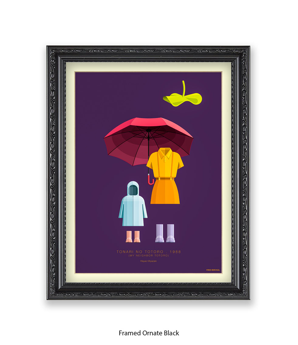 My Neighbour Totoro Fred Birchal Art Print