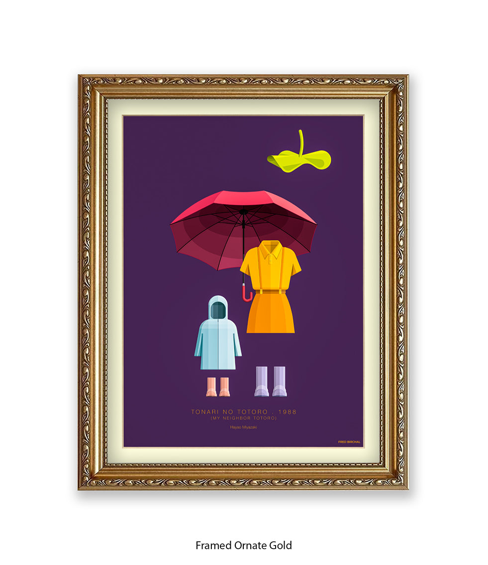 My Neighbour Totoro Fred Birchal Art Print