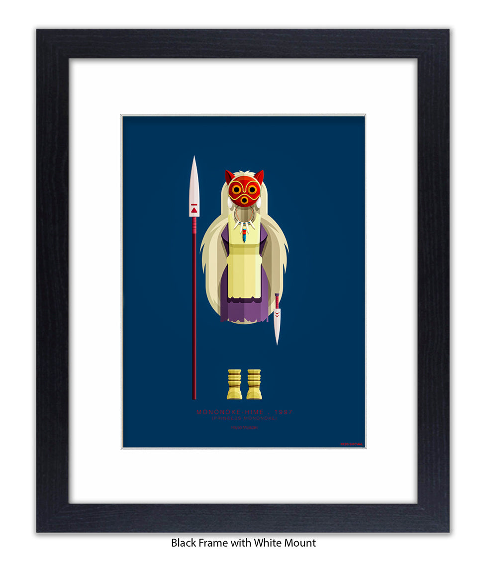 Princess Mononoke Fred Birchal Art Print