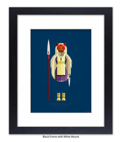 Princess Mononoke Fred Birchal Art Print