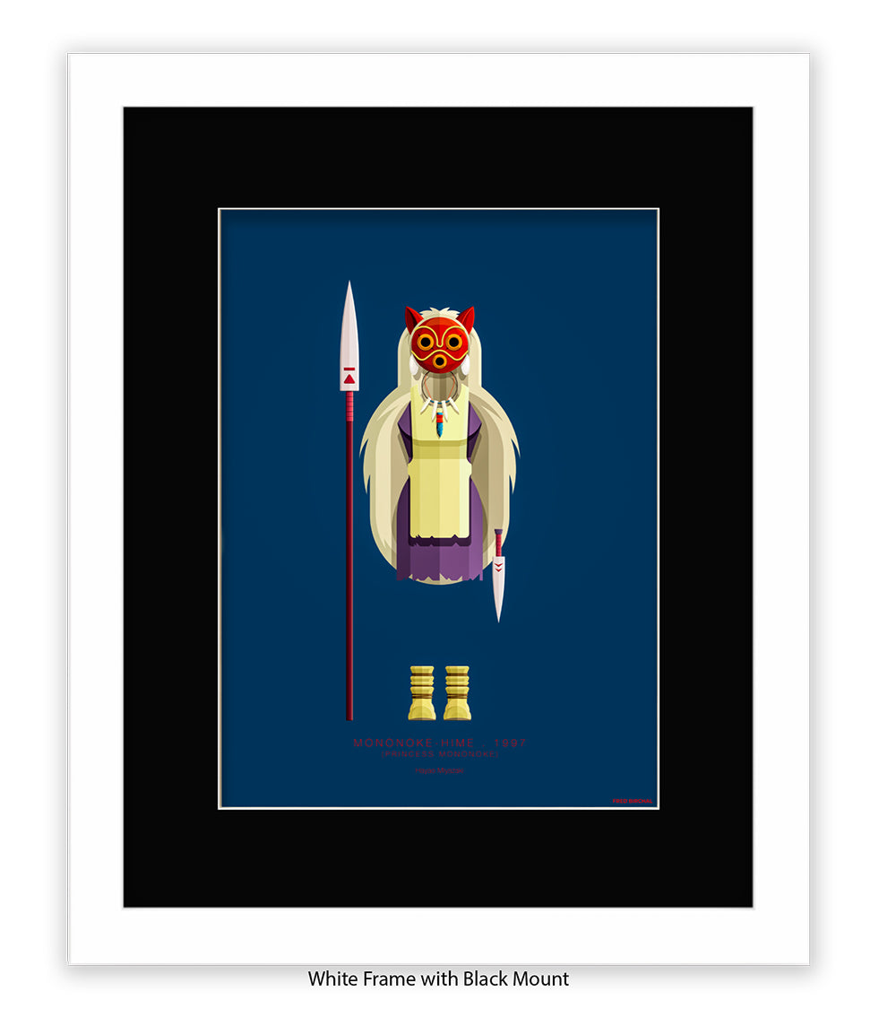 Princess Mononoke Fred Birchal Art Print
