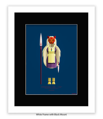 Princess Mononoke Fred Birchal Art Print