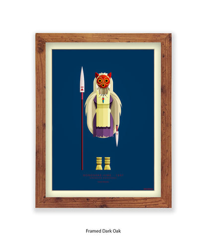 Princess Mononoke Fred Birchal Art Print