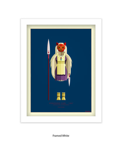 Princess Mononoke Fred Birchal Art Print