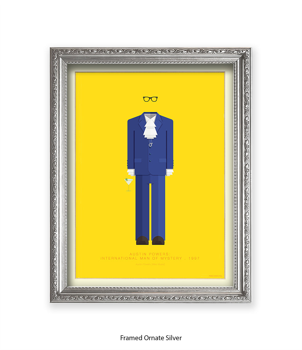 Austin Powers Fred Birchal Art Print