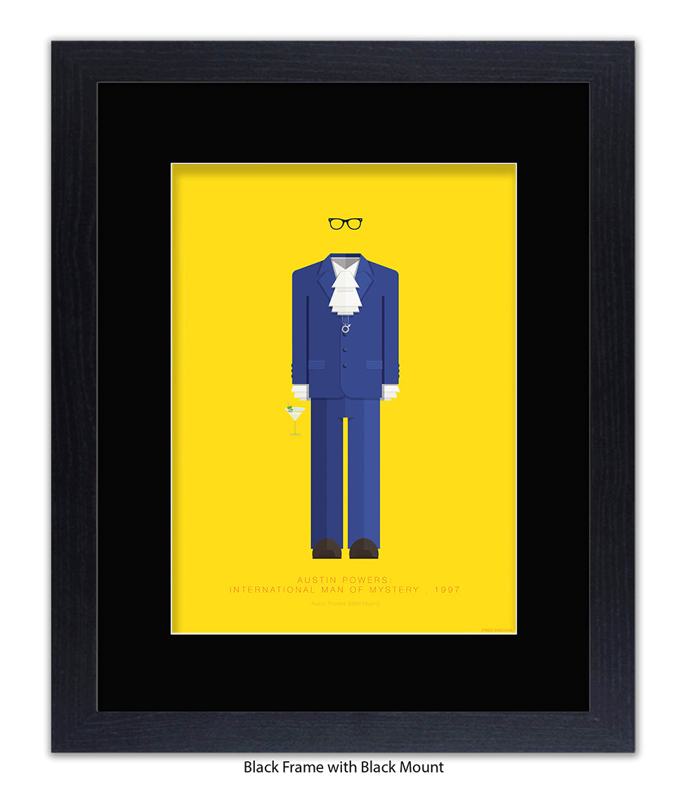 Austin Powers Fred Birchal Art Print