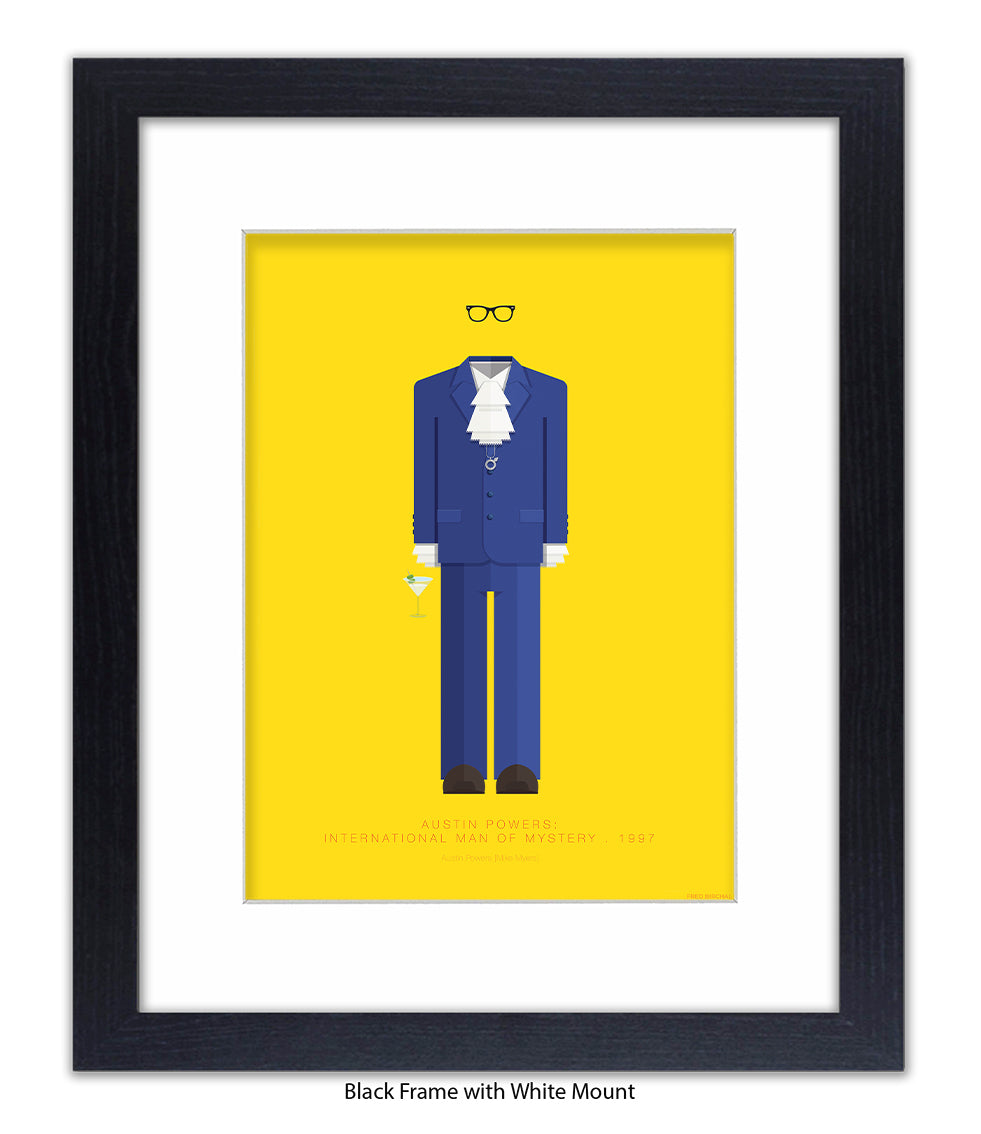 Austin Powers Fred Birchal Art Print