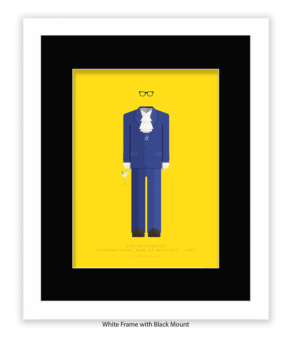 Austin Powers Fred Birchal Art Print