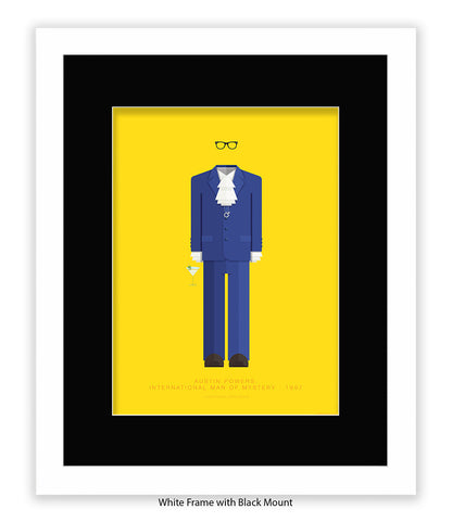 Austin Powers Fred Birchal Art Print