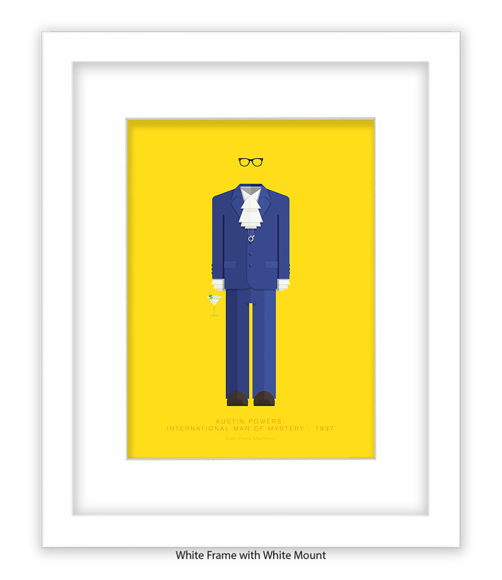 Austin Powers Fred Birchal Art Print