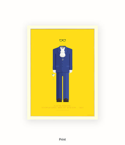 Austin Powers Fred Birchal Art Print