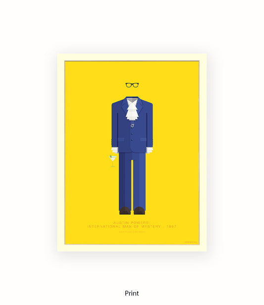 Austin Powers Fred Birchal Art Print