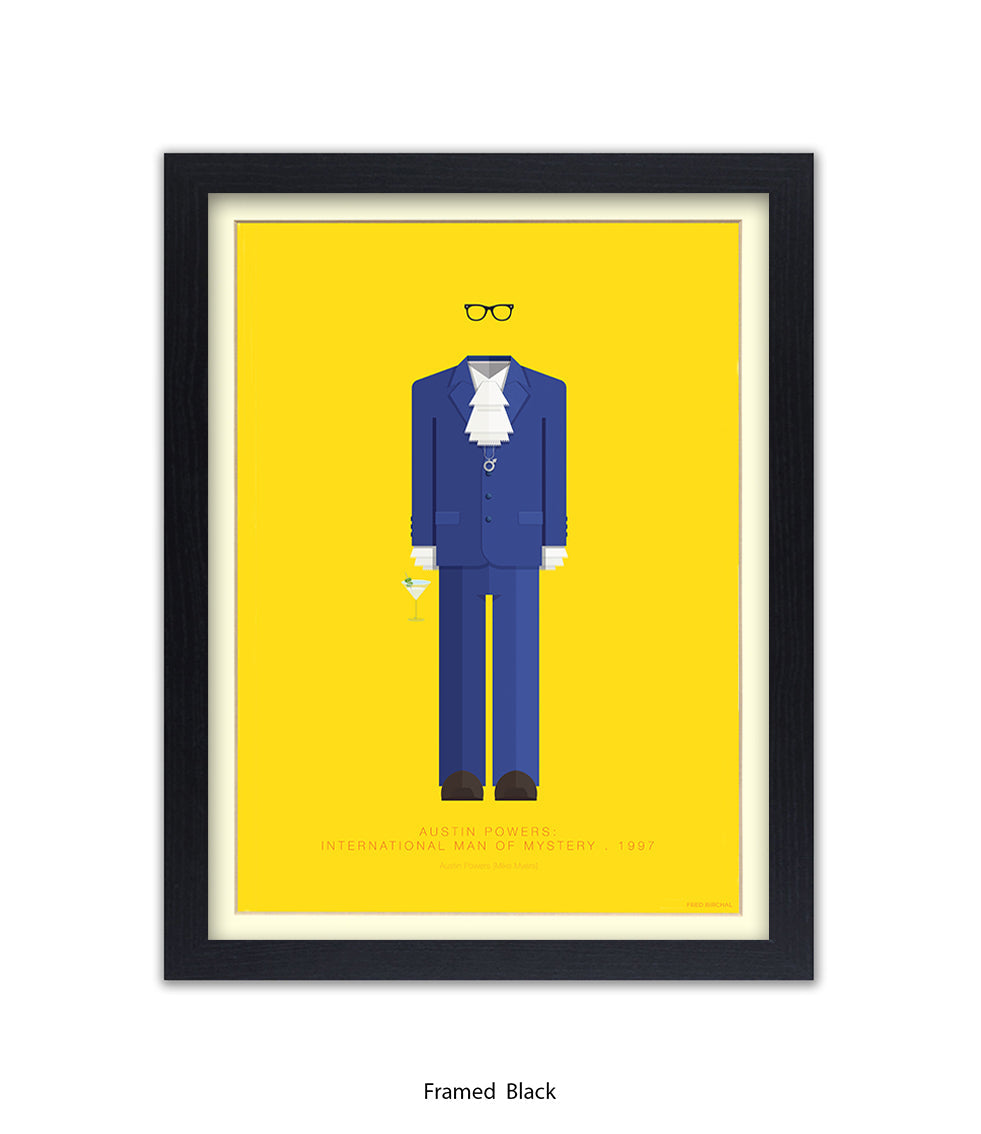 Austin Powers Fred Birchal Art Print