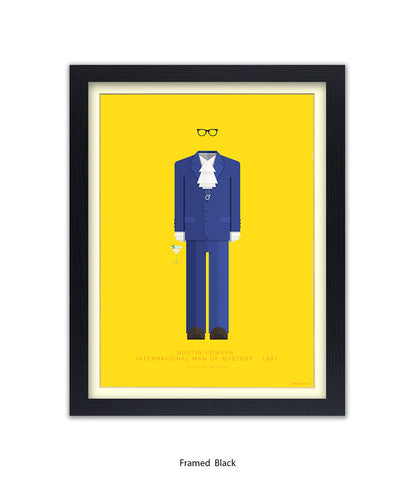 Austin Powers Fred Birchal Art Print